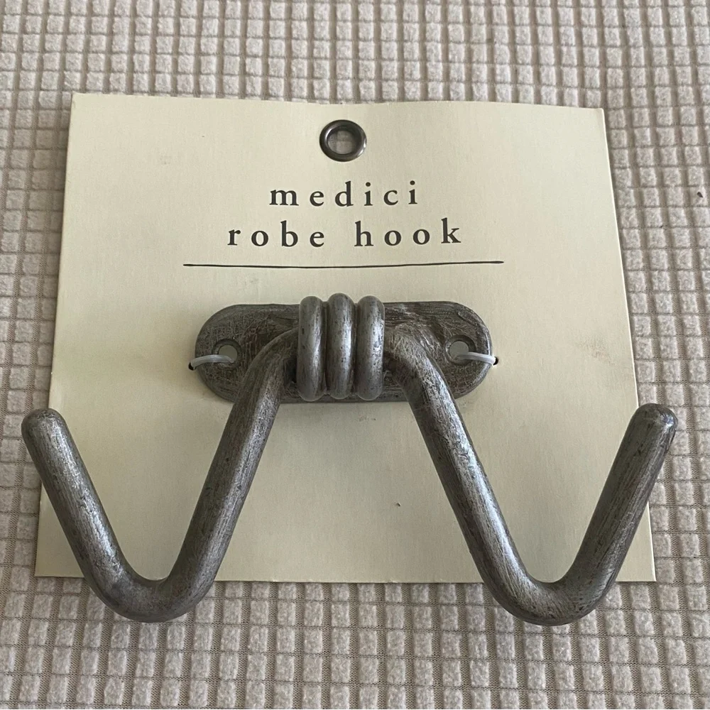 Pier 1 Pewter Wall Hook for towels/robe